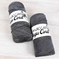 Шнур Макароні Меджик Корд (Maccaroni Magic Cord) 35004 сутажний шнур сірий