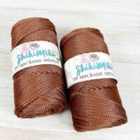 Шнур ПП Шикимікі Медіум (Shikimiki Medium Melange) 4мм 250г/82м 25008 кориця