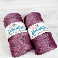 Шнур ПП Шикимікі Медіум (Shikimiki Medium Melange) 4мм 250г/82м 25025 ліловий