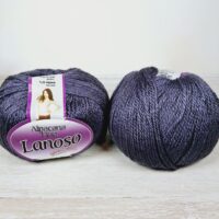 Ланосо Алпакана Файн (Lanoso Alpacana Fine) 100г/220м 978 сіро-фіолетовий