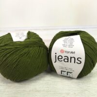 ЯрнАрт Джинс (YarnArt Jeans) 50г/160м 82 хакі