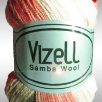 Візел Самба Вул (Vizell Samba Wool) 100г/330м 004 рожевий бузок