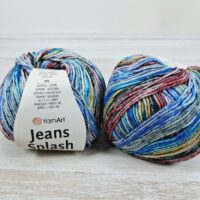 Ярнарт Джинс Сплеш (YarnArt Jeans Splash) 50г/160м 942 райдуга