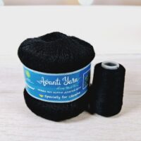 Пух норки 50г/350м (+20г додаткова нитка) 811 чорний