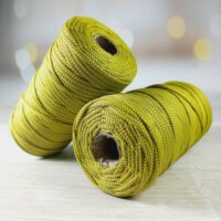 Шнур ПЕФ 5мм 200г/100м без наповнювача №101 фісташка 10256