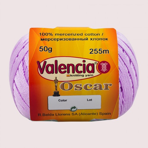 Валенсія Оскар (Valencia Oscar) 50г/255м 551 лаванда