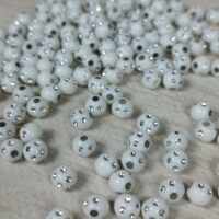 Намисини 6мм білі 10г с05810