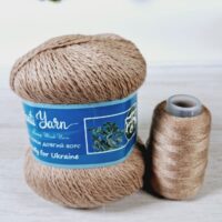 Пух норки 50г/350м (+20г додаткова нитка) 816 беж