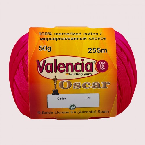 Валенсія Оскар (Valencia Oscar) 50г/255м 651 червоний