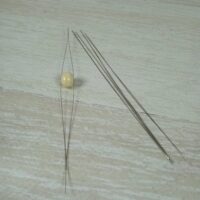 Голка для бісероплетіння подвійна №115 5шт