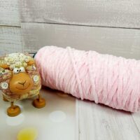 Велюр Турция бобина 120м нежно-розовый