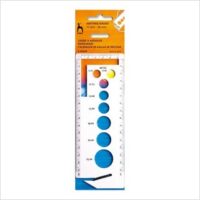 Лінійка калібрувальник спиць діаметром 11-25мм 60668 PONY