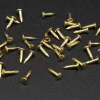 Цвяхи декоративні золото Крупна голівка 1,7/8мм SM-259