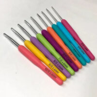 Набір гачків з силіконовою ручкою 2-6мм 9шт К4С3-5704