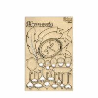 Кнопка пришивна 21мм декоративна металева золото 4129