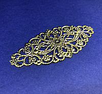 Декор С-1252-6 золото 80*35мм