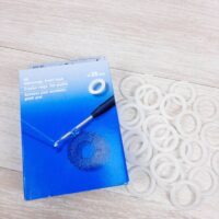 PRYM 624140 Кільця для обв'язки гачком 26мм 96шт