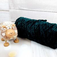 Велюр Турция бобина 120м изумруд