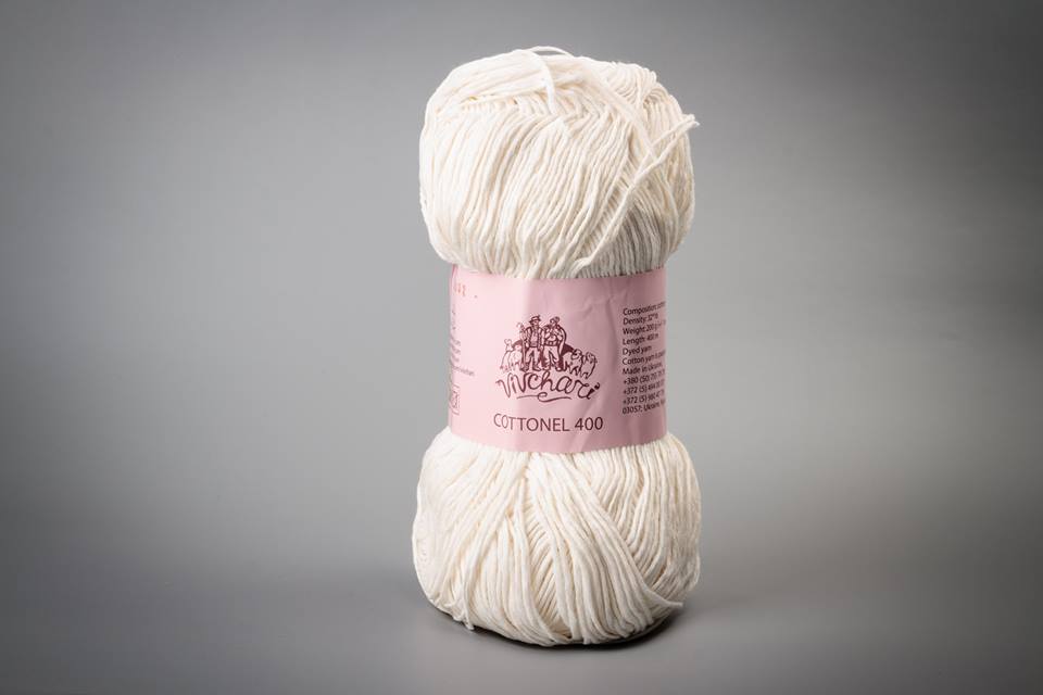 Вівчарі Коттонель 400 (Vivchari Cottonel 400) 200г/400м 2002 молочний