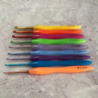 Набір алюмінієвих гачків з анатомічною ручкою 2-6мм 9шт К10С1-4010