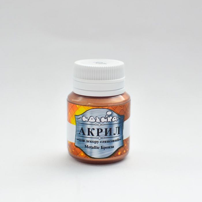 Фарба акрилова Ідейка 20мл 98307 Бронза глянець металік
