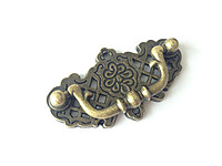 Ручка К-109-2 стара латунь 66*37мм