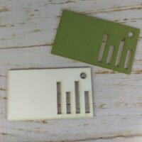 Кнопка пришивна 18мм декоративна металева графіт 4121