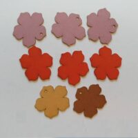 Кнопка пришивна 20мм декоративна металева графіт 4116