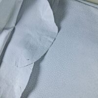 Шкіра підклад вощена 1м2 бiлий