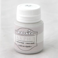 Фарба акрилова Ідейка 20мл 98232 Світло-сірий глянець