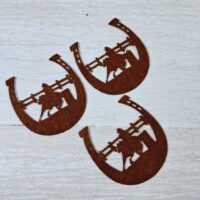 Декоративний виріб з фетру Підкова 5,5см 120721