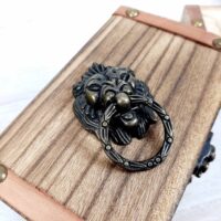 Ручка В-146-2 стара латунь 27*50мм