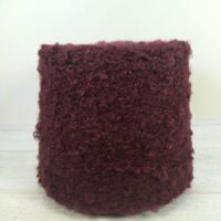 Пряжа Alma Esagerato bucle 100г/180м марсала