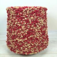 Пряжа Millefili SPA Iwillsurvive 100г/270м желто-красный букле