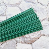 Флористичний Герберний дріт 1,4мм 40см 10шт зелений