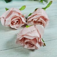 Бутон троянди 6см рожевий 713-151