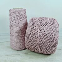 Пряжа Filati Naturali First Lady 100г/750м рожевий з люрексом