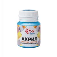 Фарба акрилова Rosa Talent 20мл 22041 Небесно-блакитний перламутр