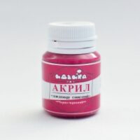 Фарба акрилова Ідейка 20мл 98259 Чорно-червоний глянець