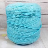 Пряжа Турция вискоза/хлопок 100г/400м бирюза
