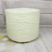 Мохер Турция в бобине 1000м/100г молочный