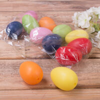 Заготовка із пластику Яйце кольорове 11*5,5см