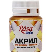 Фарба акрилова Rosa Talent 20мл 22004 Золото металік