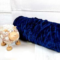 Велюр Турция бобина 120м сапфир