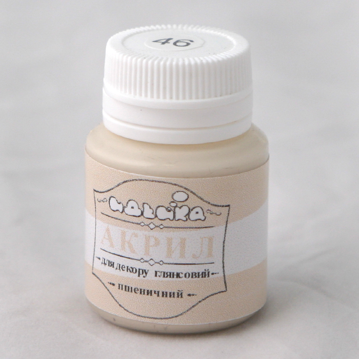 Фарба акрилова Ідейка 20мл 98246 Пшеничний глянець