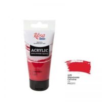 Фарба акрилова Rosa Studio 75мл 429 Кармінова