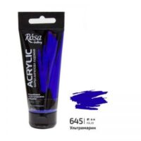 Фарба акрилова Rosa Gallery 60мл 645 Ультрамарин