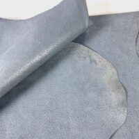 Шкіра підклад вощена 1м2 сiрий