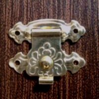 Замок А-001 золото 15*20мм