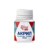 Фарба акрилова Rosa Talent 20мл 20001 Біла матова